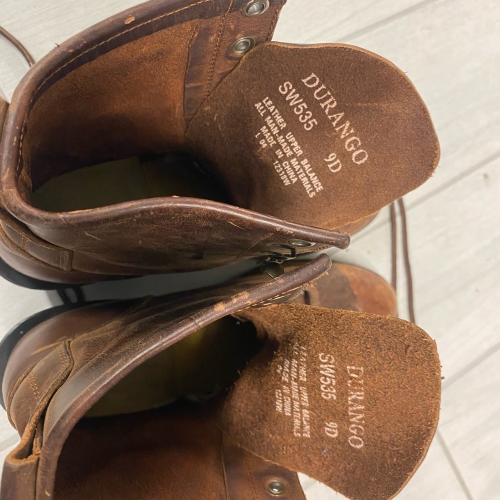 durango boots EUC men size 9/womens 11 - Picture 6 of 8